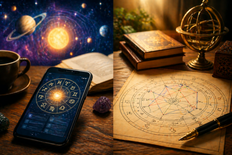 Comparison between daily horoscope and kundli prediction in astrology
